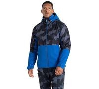 Dare 2b Mens Precision Jacket Black Geo/Olympian Blue L