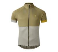 Dare 2B Mens Protraction III Cycling Jersey (Boa/Abbeystone) - Khaki - Size Small