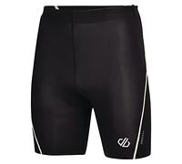 Dare 2b Mens Reflective Gel Padded Cycling Shorts in Black | Moisture/Sweat Wicking Fabric for Quick Drying Comfortability