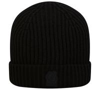 Dare 2b Mens Speed Knitted and Jersey Lined Beanie Hat, Soft & Stylish Finish in Recycled Acrylic Knit - Perfect for Outdoors and Winter Sports Black