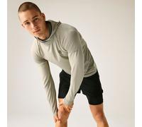 Dare2b Men's Hooded Sweatshirt Sprint City Running Lightweight Quick-Dry Midlayer L