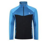 Dare 2B Mens Substratum Core Stretch Full Zip Midlayer (Wave Ride/Grey/Deep Water) - Blue/Dark Grey - Size Medium