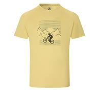 Dare 2B Mens Tech II Mountain Bike T-Shirt - Oil Yellow - M - Oil Yellow - 90% Recycled Polyester/10% Elastane