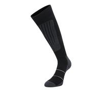 Dare 2B Mens Technical Ski Socks - Black/Ebony - Black/Ebony - 9 UK-12 UK - 78% Cotton/14% Polyester/5% Elastane/3% Nylon