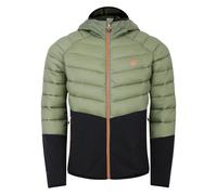 Dare 2B Mens Torrek Mountain Hybrid Jacket in Black/Green Recycled Material - Size Small