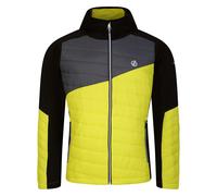 Dare 2B Mens Touring Contrast Panel Hybrid Jacket (Neon Spring/Black) - Yellow - Size Medium