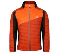 Dare 2B Mens Touring Padded Jacket - Rooibos Tea/Puffins Orange - M - Rooibos Tea/Puffins Orange - 100% Polyester