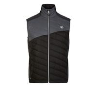 Dare 2B Mens Touring Quilted Lightweight Gilet - Ebony/Black - L - Ebony/Black - 100% Recycled Polyester