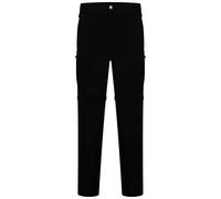 Dare 2B Mens Tuned In II Multi Pocket Zip Off Walking Trousers - Black - Black - 38R - 92% Polyamide/8% Elastane