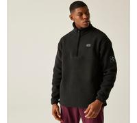 Dare2b Mens Twin Tip Half Zip Fleece Sweatshirt, Black, XXL EU
