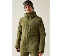 Dare 2b Men's Twin Tip Waterproof Breathable Insulated Skiing Jacket in Green | Size: Small Dare 2b Green S