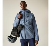 Dare 2b Men's Waterproof Breathe Out 2.5 Layer Jacket Blue, Size: XXXL