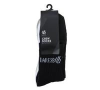Dare 2b Movement Crew Socks 3 Pack in Charcoal | Size: 3-5 Dare 2b Charcoal 3-5