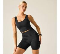 Dare 2B Refresh Cropped Tank Top In Jet Black Jet Black