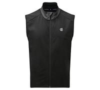 Dare 2b Sequel' Lightweight Full Zip Zipped Pocket Reflective Detail Cycle Vest Cycle Tops - Black, X-Small