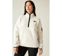 Dare2b Slide Out Half Zip Fleece White 40 Women