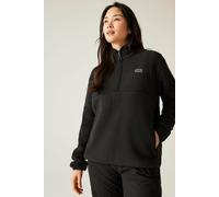 Dare 2B Slide Out Half Zip Borg Fleece In Jet Black Jet Black
