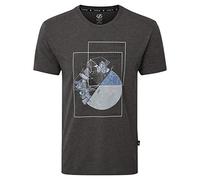 Dare 2b Stringent' Cotton Short Sleeve Printed Tee T-Shirts/Polos/Vests - Charcoal Grey, XX-Large