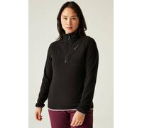 Dare 2B Switch Up Textured Insulating Half Zip Fleece In Jet Black Jet Black