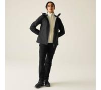 Dare 2B Torrek Breathe Easy Hooded Waterproof Jacket In Jet Black Jet Black