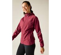 Dare 2B Ultra-Light Hooded Walking Waterproof Jacket In Burgundy Burgundy