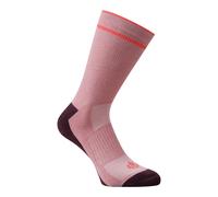 Dare 2B Unisex Adult Endurance Walking Socks - Lilas/Plum/Peach Bloom - Lilas/Plum/Peach Bloom - 3 UK-5 UK - 100% Mixed