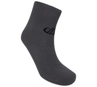Dare 2B Unisex Adult Essentials Ankle Socks (Pack of 2)3 UK-5 UK Ebony Grey RG5