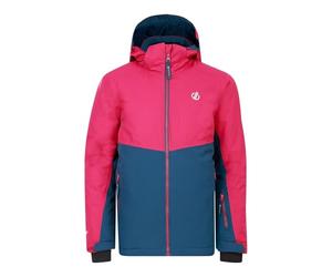 Dare 2b Unisex Kids Imposeivjacket Ski Jacket, Berry Pink Navy, 7-8 Years EU