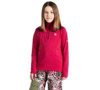 Dare 2b Unisex-Youth Kids' Consist Ii Recycled Core Stretch Midlayer Sweater, Pink, 3-4 Years EU