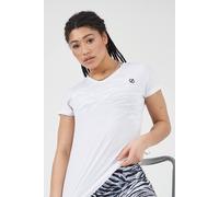 Dare 2b Womens Vigilant Lightweight T-Shirt Activewear | Sweat Wick Antibacterial Fabric for Quick Dry and Comfortability | Reflective Detailing for Safety - Ideal for Yoga, Fitness, Gym, Workingout