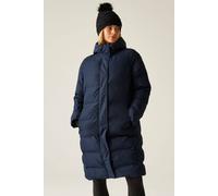 Dare 2B Wander Waterproof Longline Padded Jacket In Navy Navy