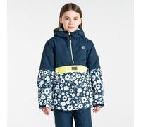 Dare 2b Kids Water-repellent Freehand Overhead Ski Jacket Moonlight Denim Daisy Print, Size: 11-12 Years