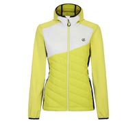 Dare 2B Womens Ascending Hybrid Jacket - Yellow Plum/White - 14 UK - Yellow Plum/White - 100% Mixed