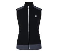 Dare 2b Womens Avidly II Ultra Stretch Layer Gilet, Water Repellent Stylish Softshell Body Warmer with Zip & Chin Guard