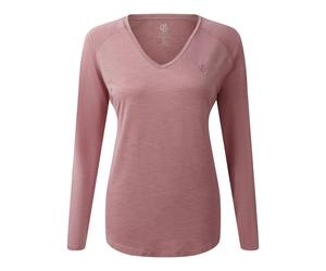 Dare 2B Womens Discern Long Sleeve T-Shirt - Lilas - Lilas - 14 UK - 90% Polyester/10% Elastane