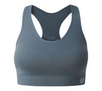 Dare 2B Womens Dont Sweat It II Sports Bra - Element Grey - L - Element Grey - 100% Mixed