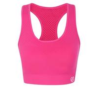 Dare 2b Womens Dont Sweat It Medium Impact Sports Bra, Seamless Q-WIC Antibacterial Fabric - Perfect for Activewear, Working Out & Yoga