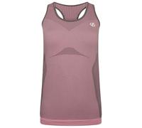 Dare 2b Womens Dont Sweat It Seamless Reflective Vest in Sweat Wicking Fabric with Mesh Zones for Quick Drying and Temperature Control - Perfect for Activewear