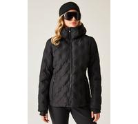 Dare 2b Women's Enfold Waterproof Insulated Padded Ski Jacket in Jet Black | Size: 12 Dare 2b Jet Black 12