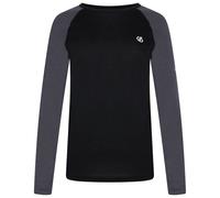 Dare 2B Womens Exchange Base Layer Top in Black/Dark Grey - Size 20 UK
