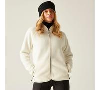 Dare 2b Women's Excursion Full Zip Borg Fleece in White | Size: 18 Dare 2b White 18