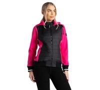 Dare 2b Womens Fend Jacket Black/Pure Pink 14