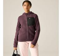 Purple female 18 Dare 2b Women's Firn Hooded Borg Fleece Purple, Size: 18