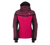 Dare 2B Women's Flurry Ski Jacket - Berry Pink / Fig - 18 UK - Berry Pink/Fig - 100% Polyester