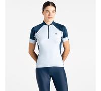 Dare2B Womens Flutter Jersey Cycling Shirt, Skywy/Mnltdm, 10 EU Blue