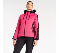 Dare 2b Women's Frenzied Ski Jacket Pink, Size: 8