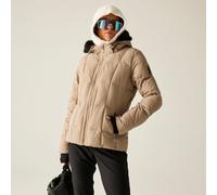 Dare 2B Glamourize Waterproof Insulated Padded Ski Jacket In Beige