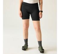Dare 2b Womens Habit Cycling Shorts in Black | Moisture Wick Tecnhology, Quick Drying, Anti Chafing & Reflective Trims for Low Light - Ideal for Working Out, Yoga & Cycling