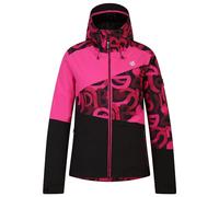 Dare2b Womens Ice Ski Jacket: Pink Graffiti Print: 8 Size: 8, Colour: