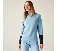 Dare 2b Women's Iced 1/4 Zip Core Stretch Midlayer Blue, Size: 18